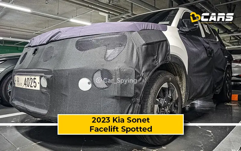 2023 Kia Sonet Facelift Spotted — Launch Details