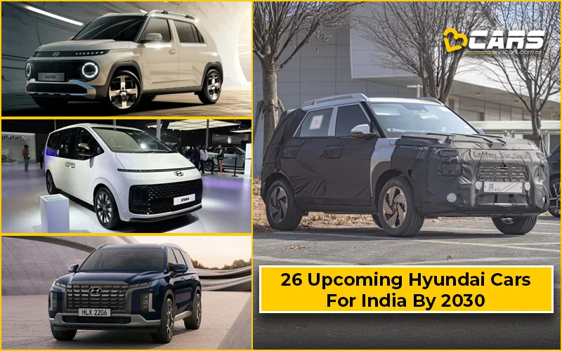 26 Upcoming Hyundai Cars, SUVs And EVs For India By 2030 Listed