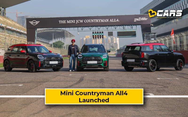 2025 Mini John Cooper Works Countryman All4 Launched In India