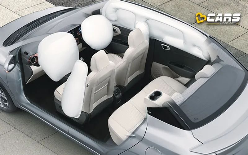 Hyundai aura 6 airbags standard latest october price list