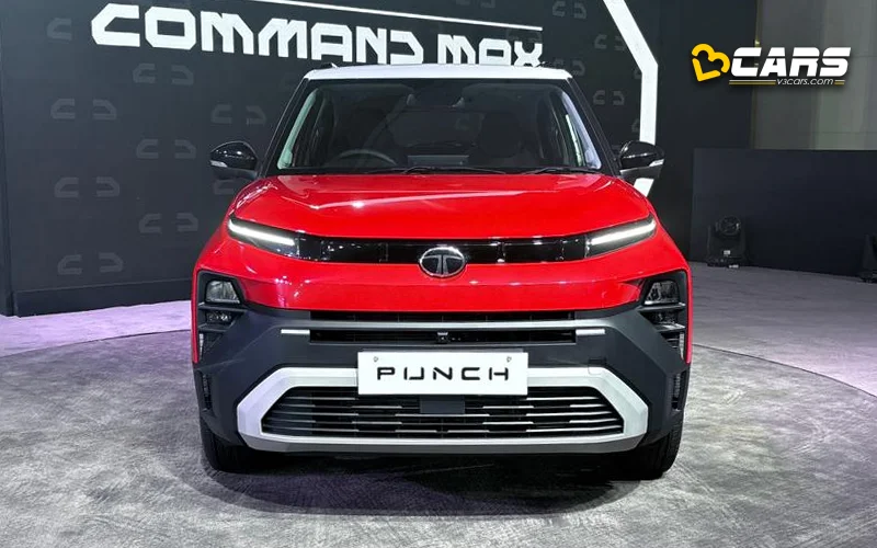 2026 Tata Punch Facelift Front Exterior