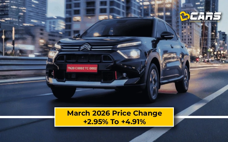 March 2026: Citroen Basalt Price Change — Hiked By Up To 40k
