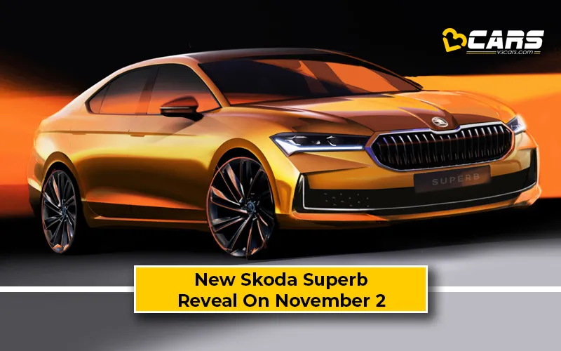 New Skoda Superb Sketche