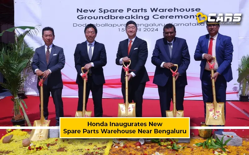 Honda Inaugurates New Spare Parts Warehouse Near Bengaluru (Press Release)
