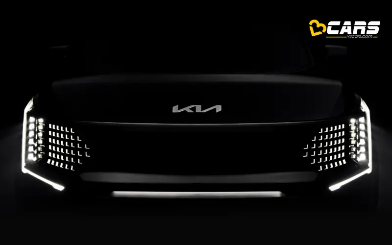 Kia ev9 electric suv teased ahead of march 15 unveil