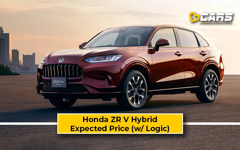 2026 Honda ZR-V Expected Price — With Logic