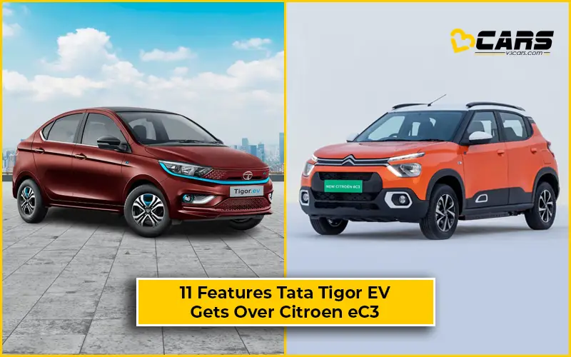 Features Tata Tigor EV Gets Over Citroen eC3