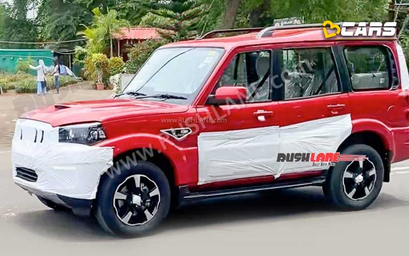 2022 mahindra scorpio classic spied