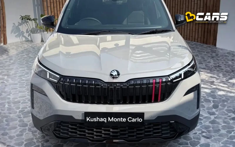2026 Skoda Kushaq Facelift Front Exterior