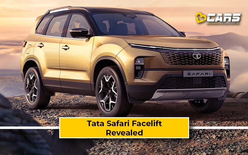 2023 Tata Safari Facelift Revealed – Specs And Features