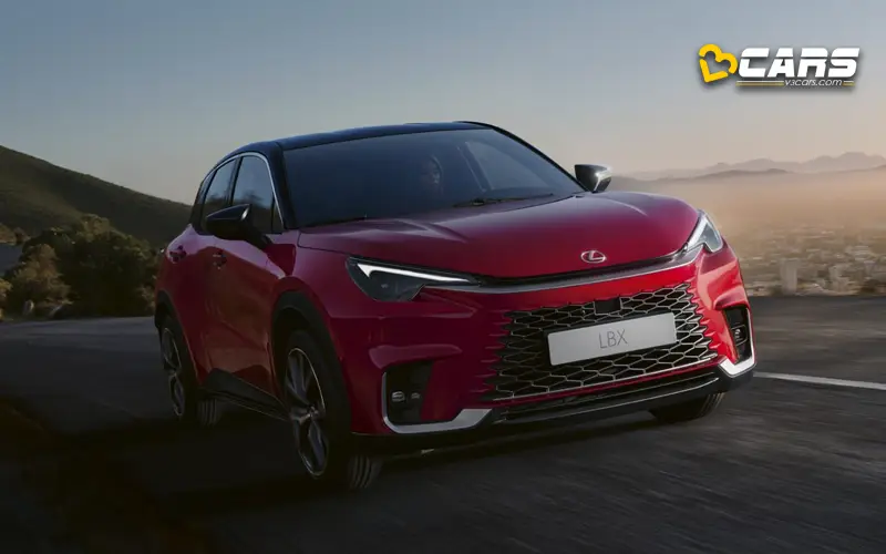 Lexus lbx compact hybrid suv revealed