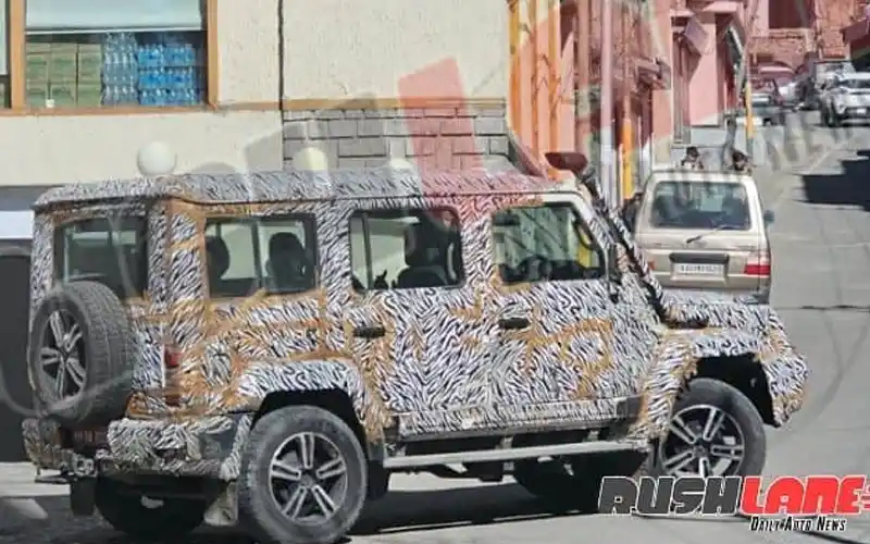 Force gurkha 5 door spotted testing