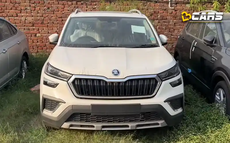 Skoda kushaq anniversary edition spotted