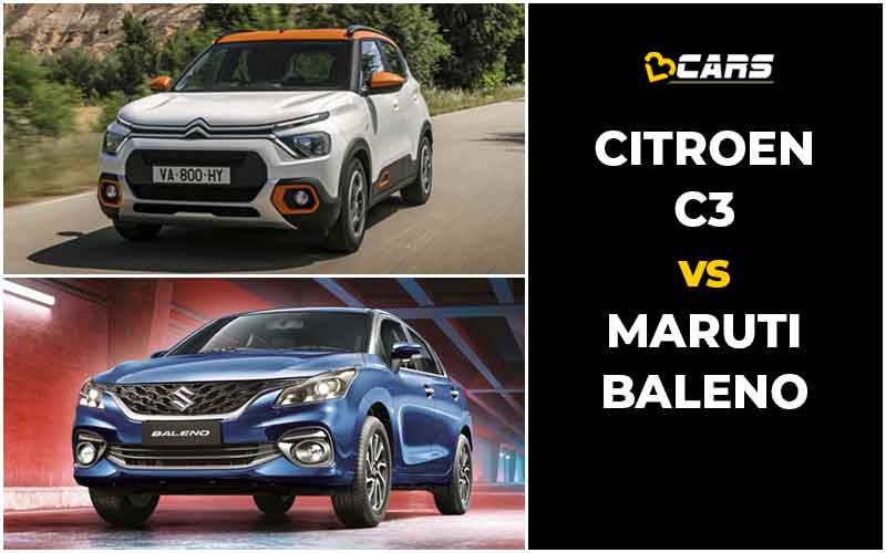 Citroen C3 Vs Maruti Nexa Baleno