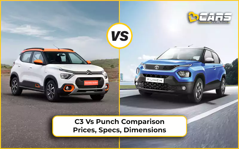 Citroen C3 vs Tata Punch