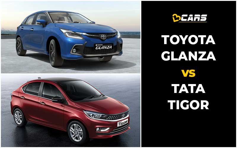 Toyota Glanza vs Tata Tigor
