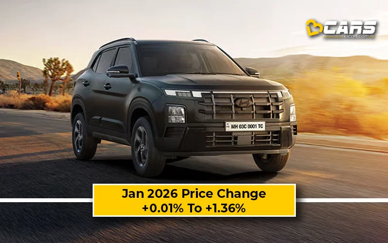 Exclusive: Hyundai Creta 2026 Jan Price Change — Hiked Up To 21k