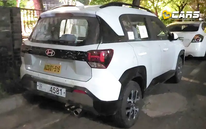2023 hyundai exter spotted undisguised