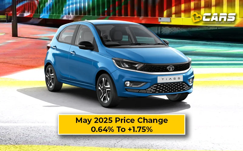 May 2025 Tata Tiago Price Change — Hiked By Up To 10k