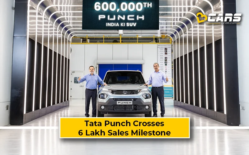 Tata Punch Fastest-Selling SUV In India — Crosses 6 Lakh Sales