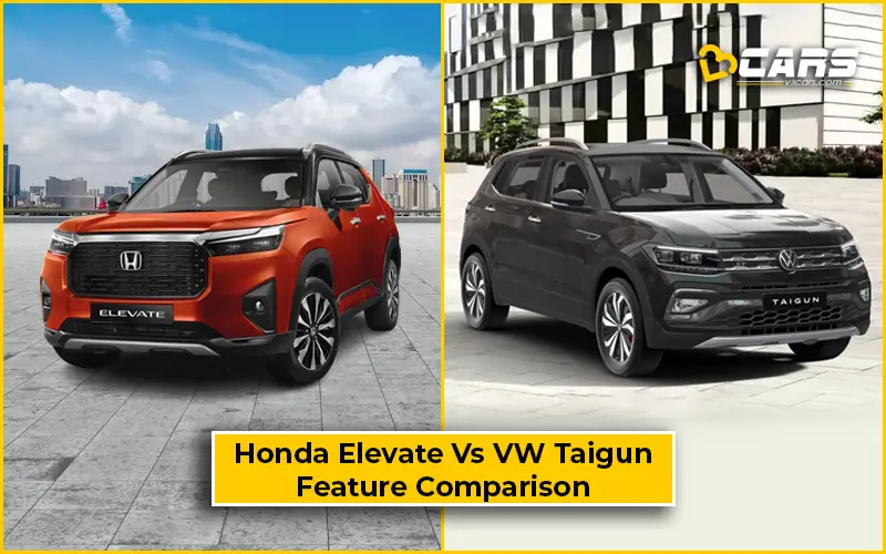 Honda Elevate Vs Volkswagen Taigun