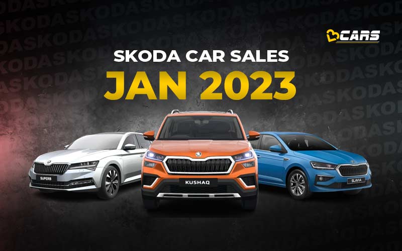January 2023 Skoda Car Sales Analysis - YoY, MoM Change, 6-Month Trend