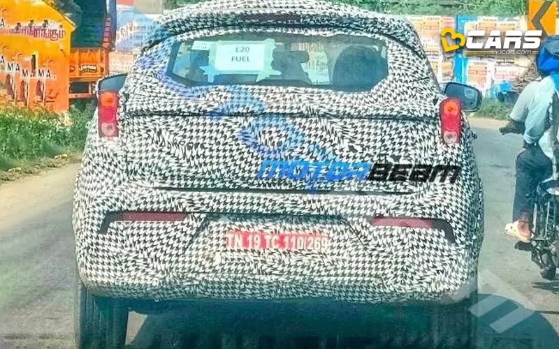 Mahindra xuv300 facelift spotted for the first time