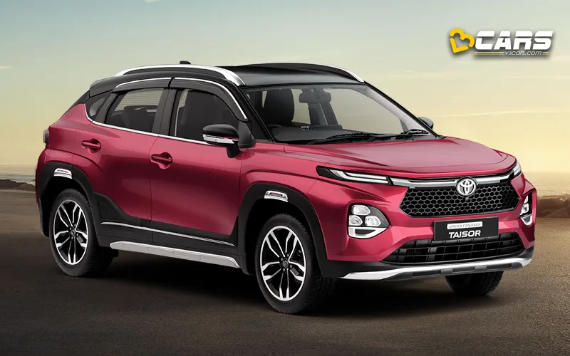Toyota urban cruiser taisor all exterior colour options variant wise