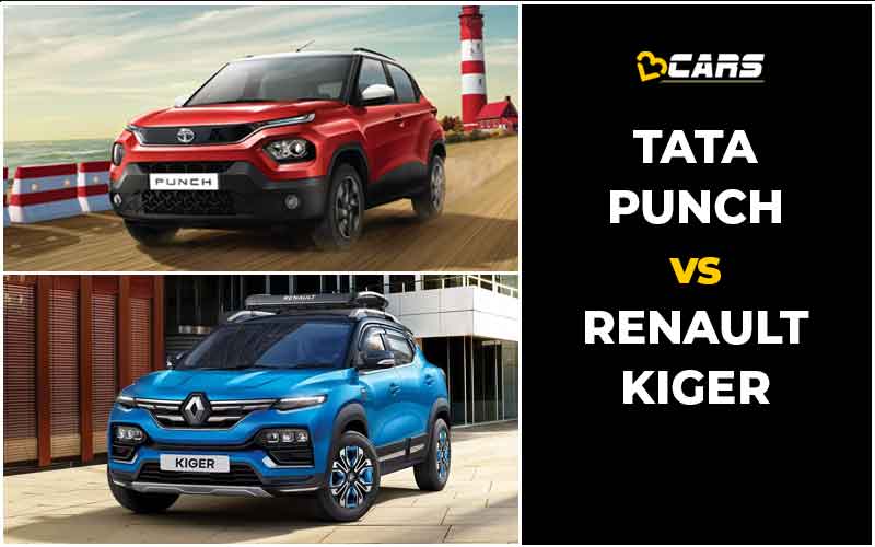 Tata Punch Vs Renault Kiger