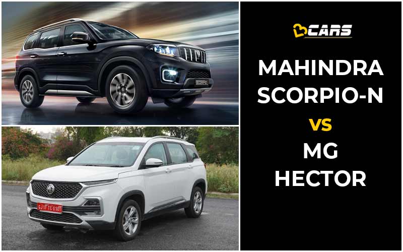 Mahindra Scorpio-N Vs MG Hector