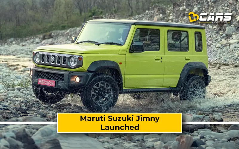 maruti suzuki jimny: Maruti Suzuki launches 4WD SUV Jimny, prices