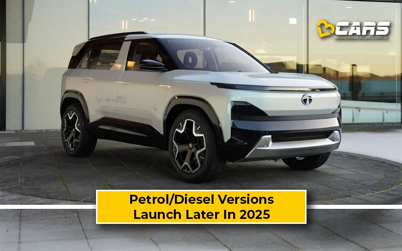 Tata Sierra Petrol/Diesel To Launch After EV In 2025