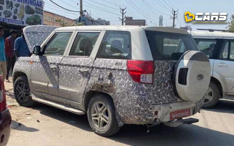 2022 mahindra bolero neo plus spied