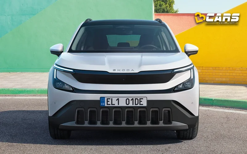 Skoda Epiq Electric SUV Front Exterior Design
