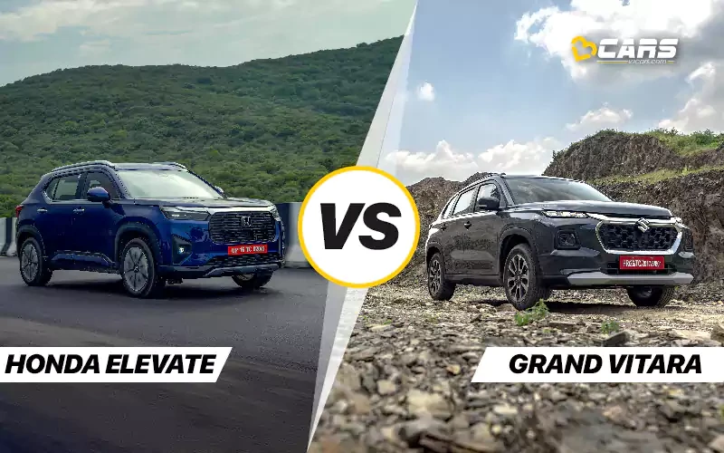 Honda Elevate Vs Maruti Suzuki Grand Vitara Price, Engine Specs & Dimensions Comparison