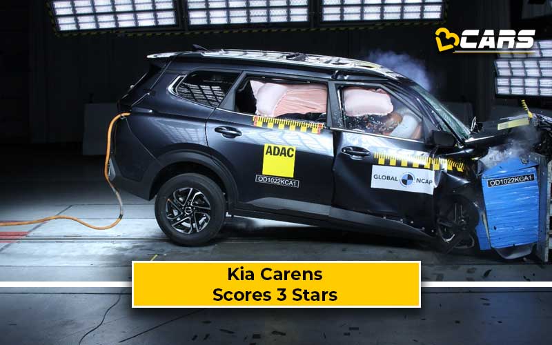 Kia Carens Bags 3-Star Rating In Global NCAP Crash Test