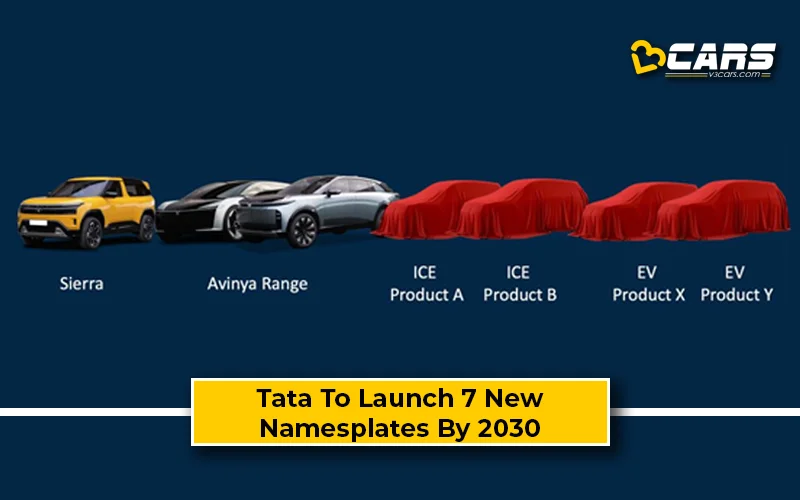 Tata Motors To Launch 7 New Nameplates By 2030, Including Sierra