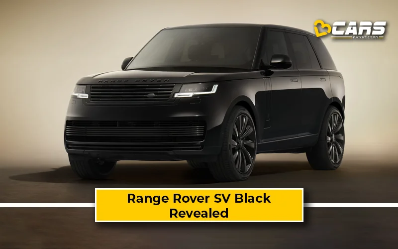 Range Rover SV Black Debut With Sensory Audio Tech