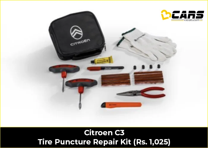 Citroen C3 Tire Puncture Repair Kit (Rs. 1,025)