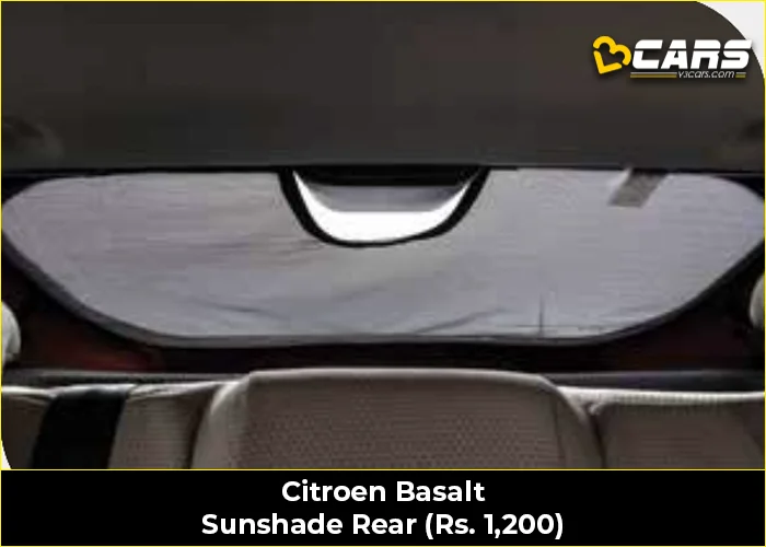 Citroen Basalt Sunshade Rear (Rs. 1,200)