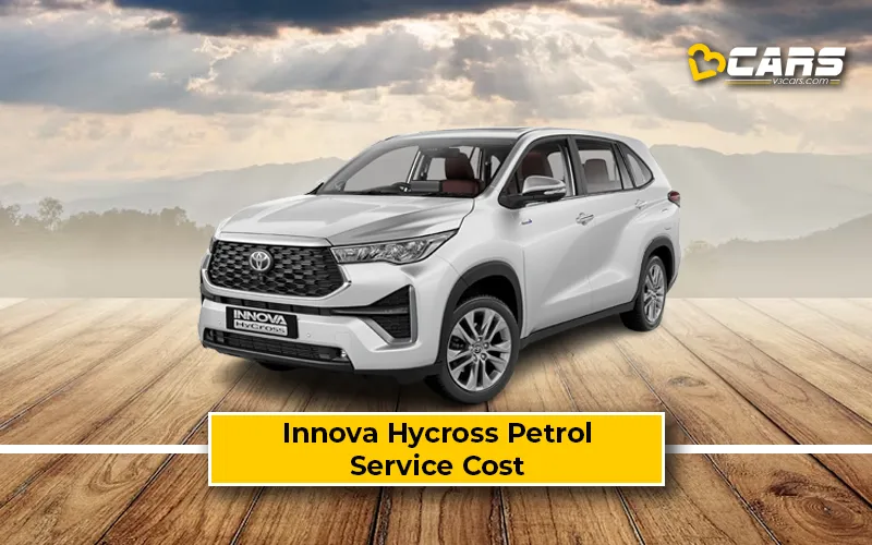 Toyota Innova Hycross Petrol Yearly Service/Maintenance Cost