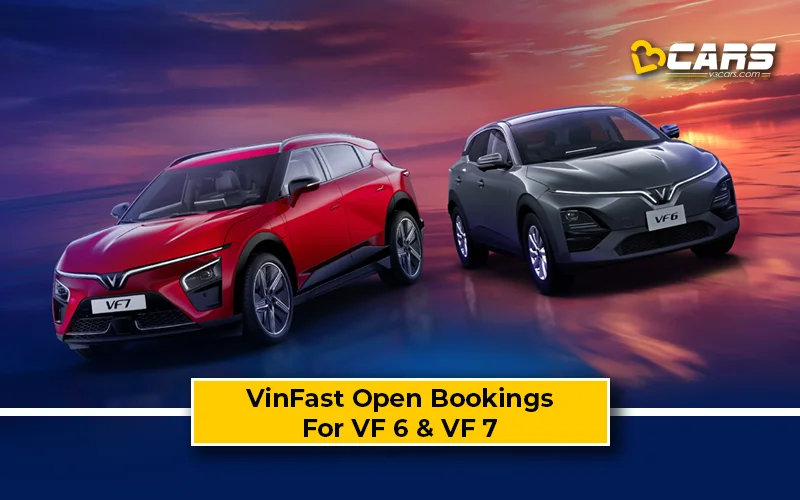 VinFast Open Bookings For 2025 VF 6, VF 7 Electric SUVs At Rs. 21,000