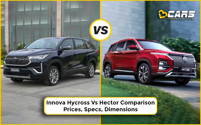 Innova Hycross Vs Hector