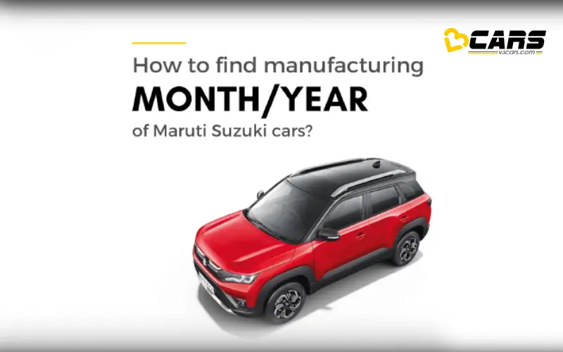 Maruti Suzuki VIN Number