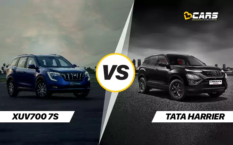 XUV700 7S vs Harrier