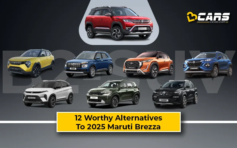 2025 Maruti Suzuki Brezza Alternatives - Find Best 12 Brezza Alternatives