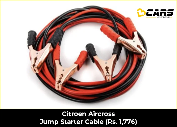 Citroen Aircross Jump Starter Cable (Rs. 1,776)