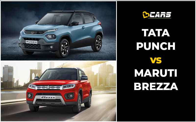 Tata Punch Vs Maruti Suzuki Brezza