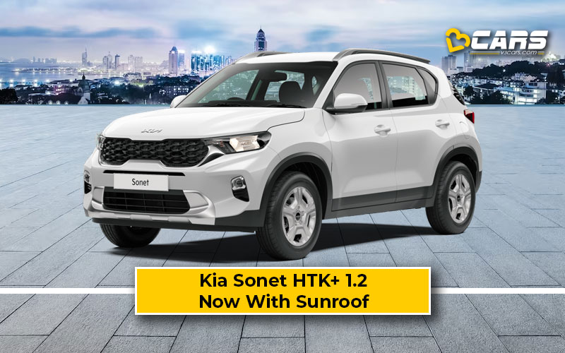 Kia 1.2L HTK+ Now Gets Sunroof