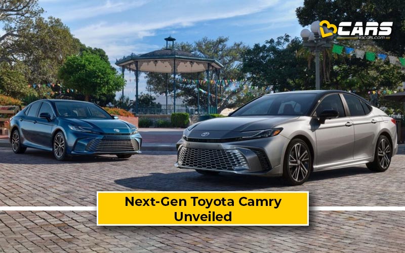 Next-Generation Toyota Camry Revealed – India Launch Likely In 2024
